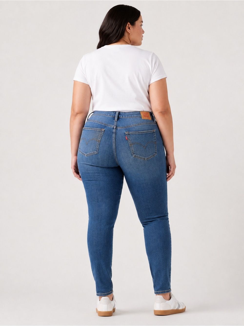 Levi's 311 Shaping Skinny Jeans Tummy Control Stretch Medium Wash Blue 20W NEW - Picture 2 of 13
